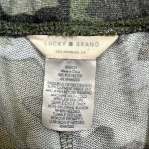 Lucky Brand | Comfy Camo Two Piece Set Tank Top and Shorts Size XS - Picture 10 of 15